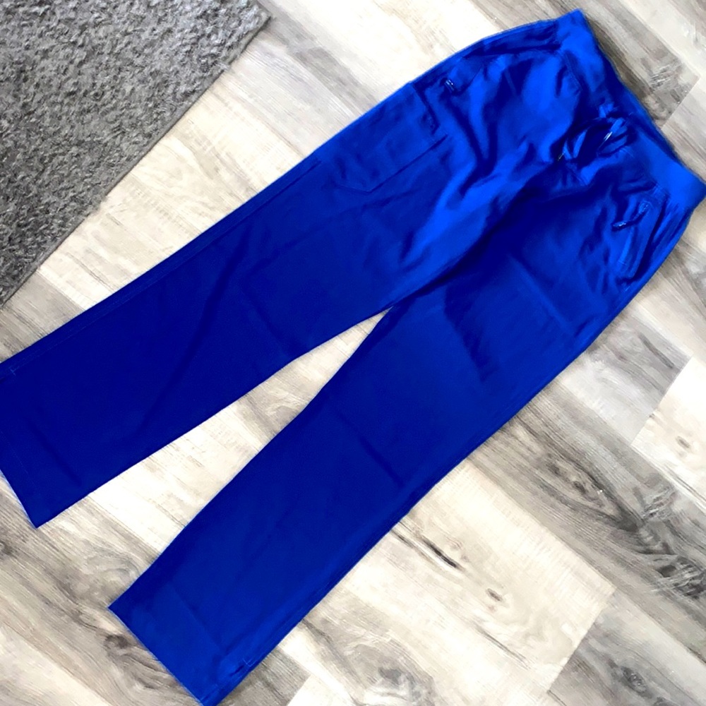 Galaxy blue scrub pants